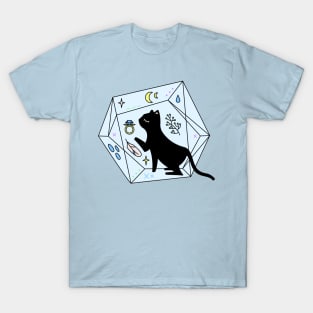 Cosmic Cat Crystal 01 T-Shirt